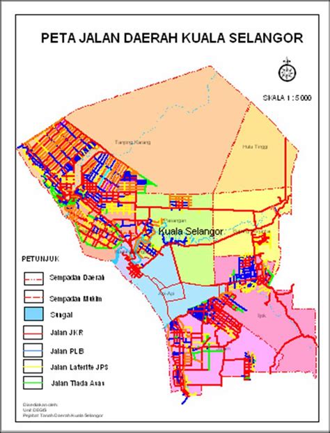 Mari kita belajar daerah2 di negeri selangor. Portal Rasmi PDT Kuala Selangor Peta Jalan