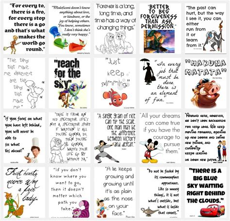 Watch over 300 disney movies quotes with clips indexed by clip quote title or by disney movies; Week 7 - Ink - So You Think You're Crafty