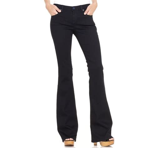 Calvin Klein Jeans Skinny Flare Leg Jeans Saturated Wash In Denim Blue