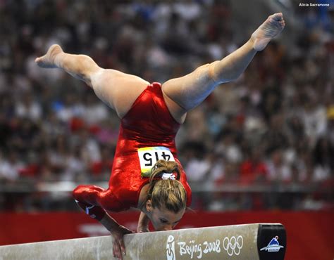 Alicia Sacramone Gymnastics Beam