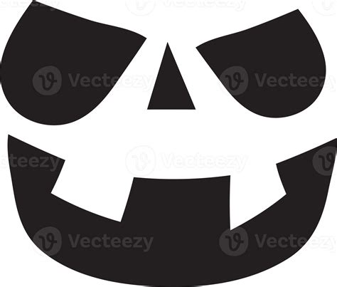The Jack O Lantern Face For Halloween Content 25400136 Png