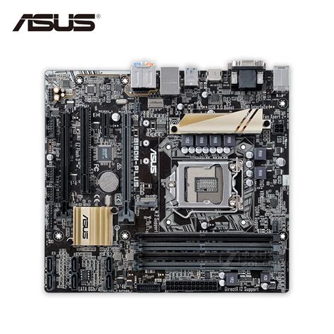Original Used Asus B150m Plus Desktop Motherboard B150 Socket Lga 1151