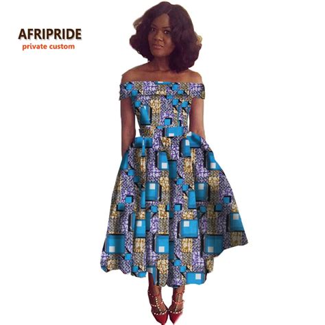 Super Deal 2018 New Fabric Pattern African Style Dress For