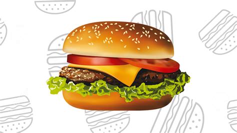 Desenhos De Hamburguer Para Imprimir