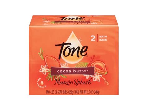Tone Bath Soap Mango Splash With Cocoa Butter And Botanicals 45 Oz 2