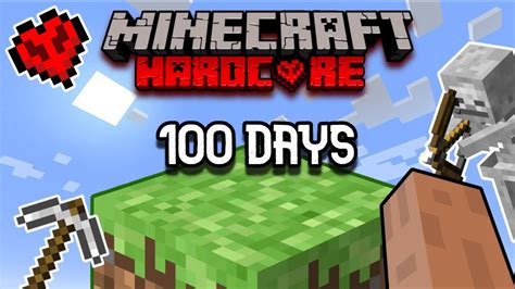 Surviving 100 Days In Minecraft Hardcore Bedrock Edition Youtube