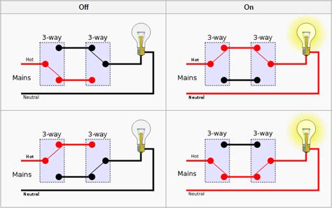 3 Way Switches Wiring Diagram