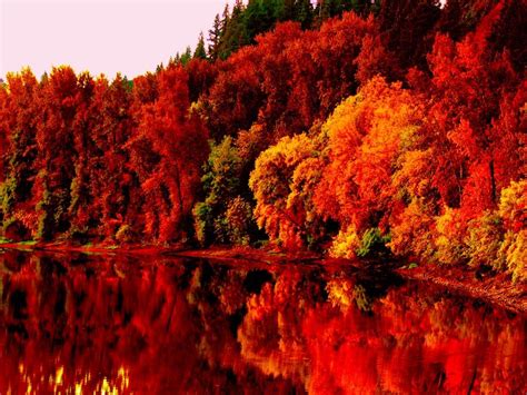 Autumn Lake Wallpapers Wallpaper Cave