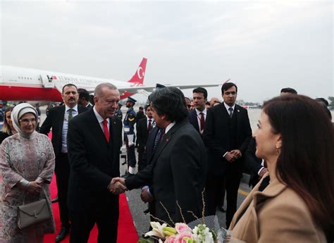 Cumhurbaşkanımız Recep Tayyip Erdoğan resmi temaslarda bulunmak üzere