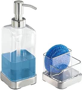 Amazon Com MDesign Plastic Kitchen Sink Countertop Liquid Dish Soap