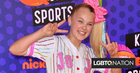 Teen Sensation Jojo Siwa Couldn T Sleep For Days Because Of Backlash To Her Coming Out Lgbtq