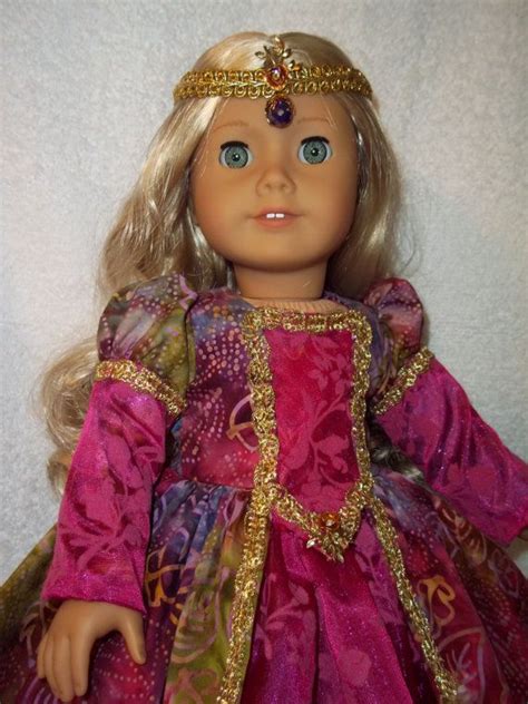 renaissance beauty medieval style dress made for 18 by lillianloy 42 00 american doll