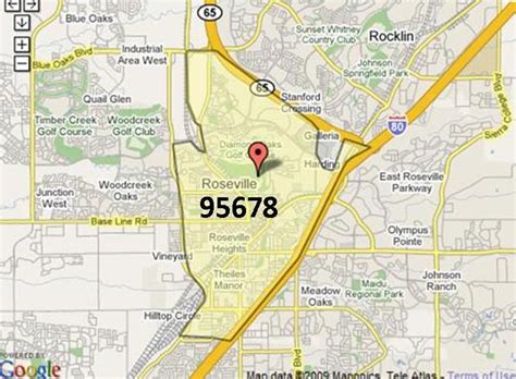 Roseville California Zip Code Map Map Quiz Gambaran