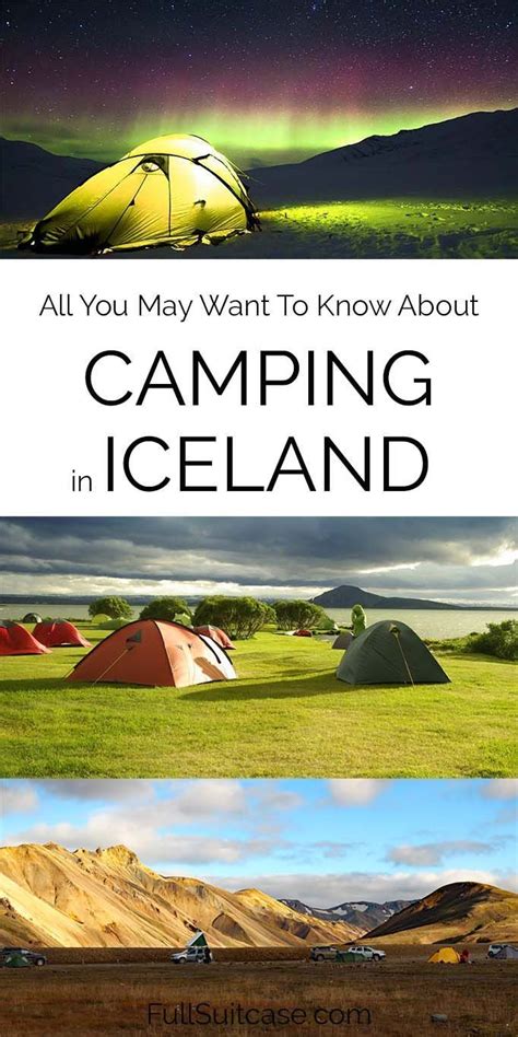 Camping In Iceland All Your Questions Answered Iceland Travel