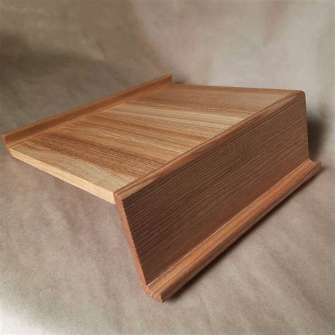 Tablet Stand Wood Ipad Holder For Desk Tablet Holder Wood Etsy
