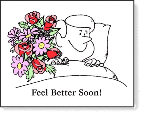 A friend in bed is no fun indeed, quick recovery, so wish your buddy who's unwell a speedy recovery with our warm and cute ecards from the get well soon. Get Well eCard - Feel Better Soon