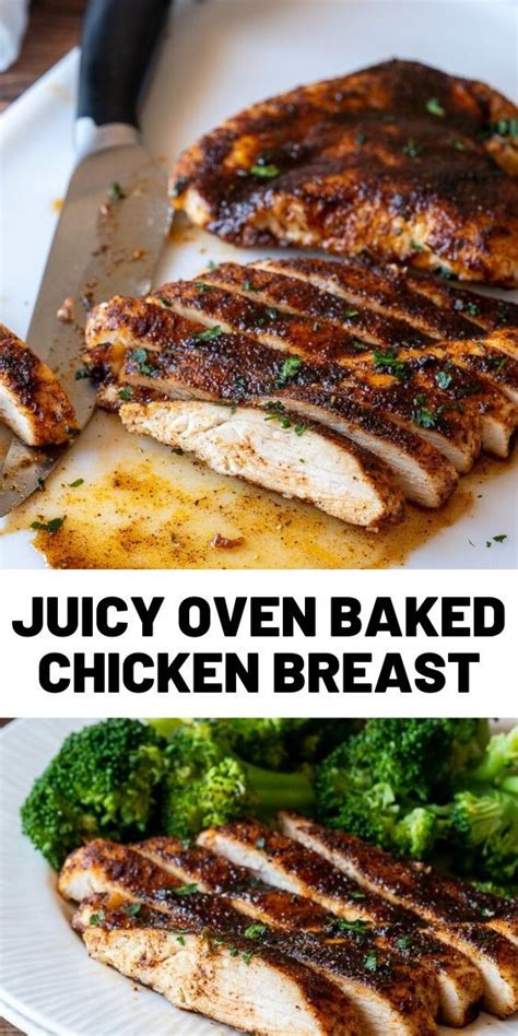 It also irritated me no end that the breadcrumbs always came out splotchy, no matter how much oil i used. Juicy Oven Baked Chicken Breast Recipe - Yummy Recipes