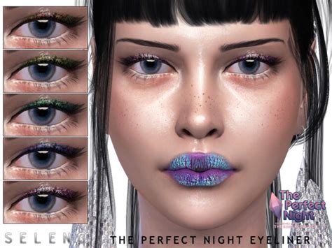The Perfect Night Eyeliner By Seleng At Tsr Sims 4 Updates