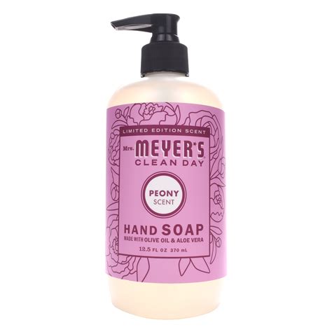 3 Pack 3 Pack Mrs Meyers Clean Day Liquid Hand Soap Peony 125