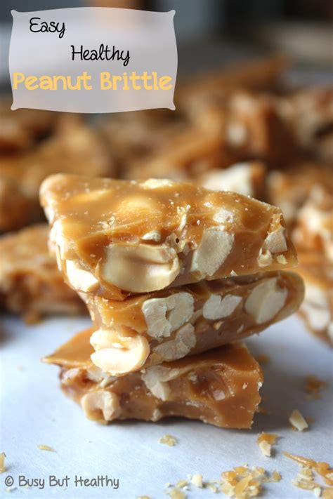 Have all the ingredients for this recipe measured out and ready. Easy Healthy Peanut Brittle | Busy But Healthy