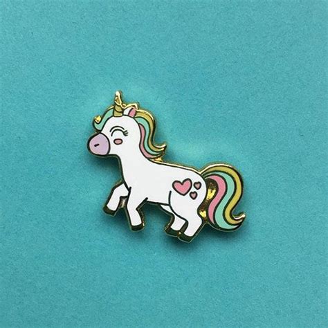 Unicorn Enamel Pin Enamel Pin Unicorn Unicorn Pin Pin Etsy Canada