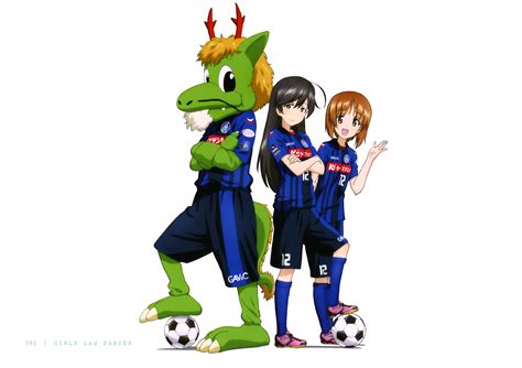 Holly Kun Isuzu Hana Nishizumi Miho Girls Und Panzer J League