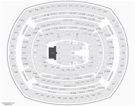 Metlife Stadium Seating Chart Seating Charts And Tickets