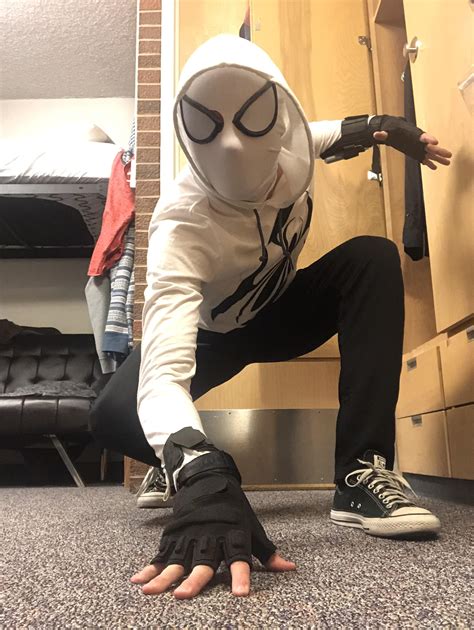 The Beginnings Of My Spider Man Cosplay This Year So Happy With How It