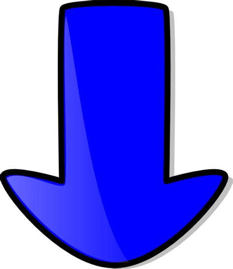 Contact us with a description of the clipart you are searching for and we'll help you find it. Blue Down Arrow Clip Art at Clker.com - vector clip art online, royalty free & public domain