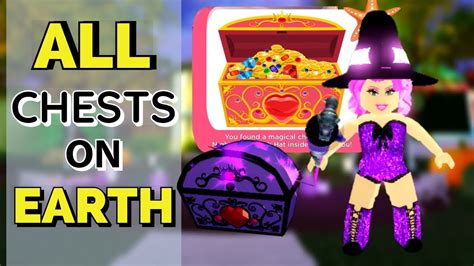 Royale High All Chests On Earth Halloween Accessories Youtube