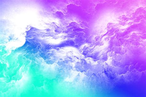 Gradient Ombre Clouds Sky Background Graphic By Magnolia Blooms