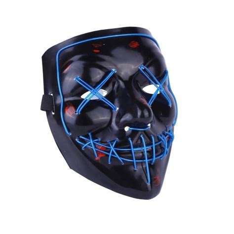 The Purge Led Light Halloween 3d Mask By