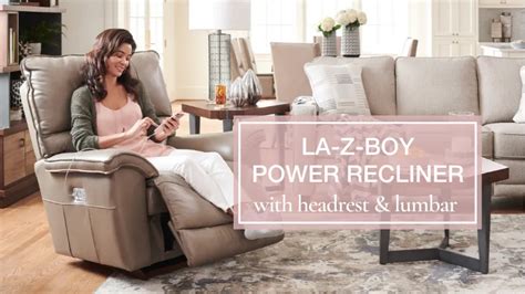 La Z Boy Power Recliner Review Lumbar And Headrest Feature La Z Boy