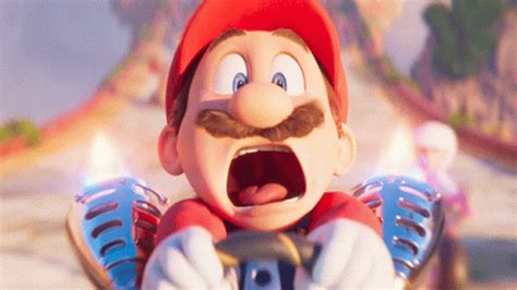 Screaming Mario GIF Screaming Mario The Super Mario Bros Movie