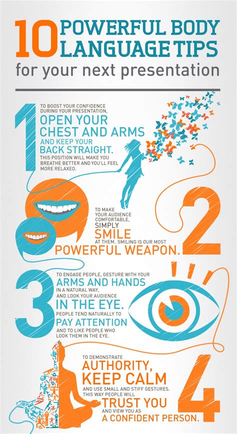 Body Language Tips Every Speaker Must Know Infographic By Kristin Hot