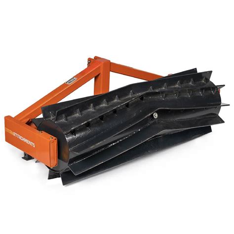 3 Point Cover Crop Crimper Roller Fits Category 1 And 2 Tractors Holds