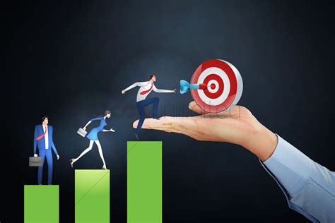 Corporate career development concept with hand gesture and bullseye Stock Photo - 1962365 ...