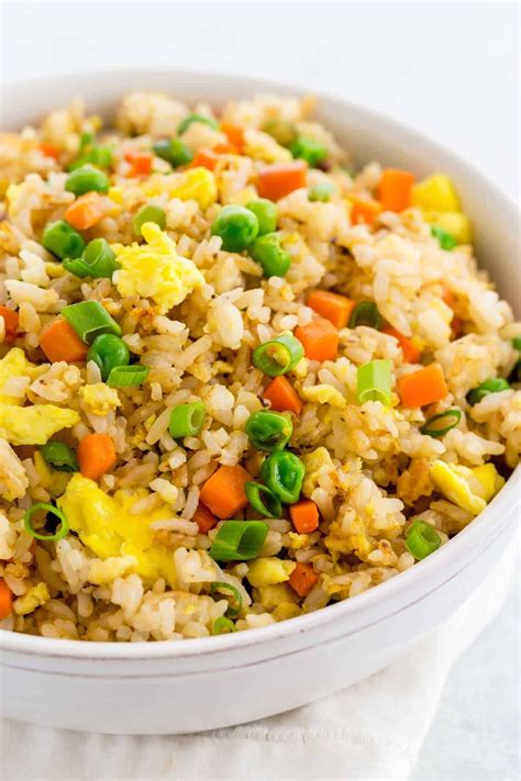 Easy Fried Rice Recipe Fried Rice Easy Easy Rice Recipes Fried