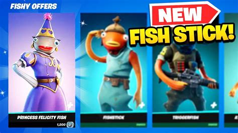 New Fishstick Skins In Fortnite Season 6 Youtube