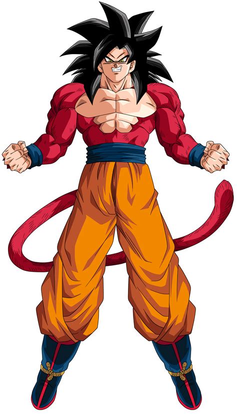 Goku Super Saiyan 4 Dbs Colors By Obsolete00 On Deviantart