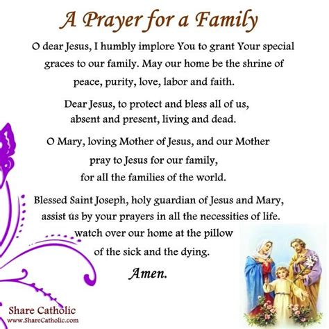 Catholic Prayer For Protection Of Loved Ones CHURCHGISTS COM