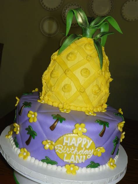Plumeria Cake Studio Hawaiian Pineapple Cake
