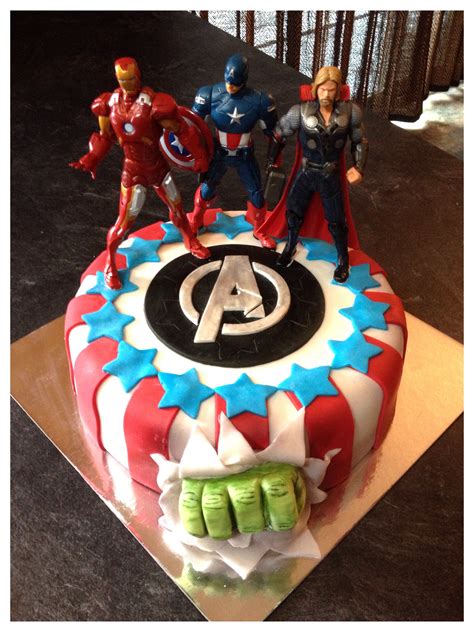18 Images Best Marvel Birthday Cake