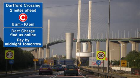 Image caption the dartford crossing carries about 150,000 vehicles a day. Late payment of the Dartford Crossing toll - what next