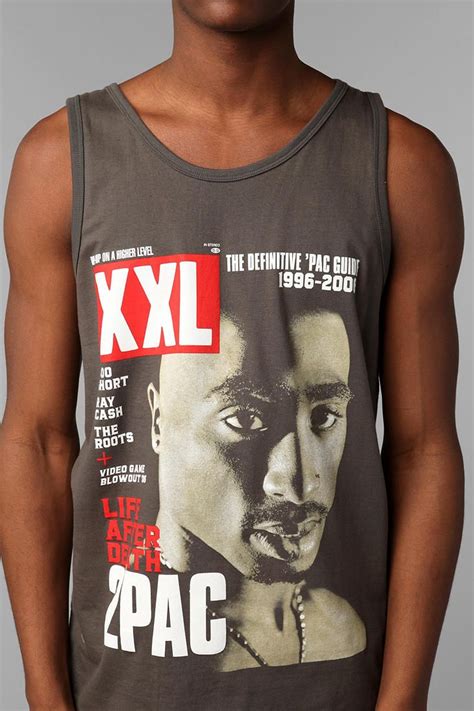 Xxl 2pac Cover Tank Top Tank Top Urban Outfitters Tupac And Biggie Tops