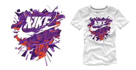 Nike T Shirt Behance