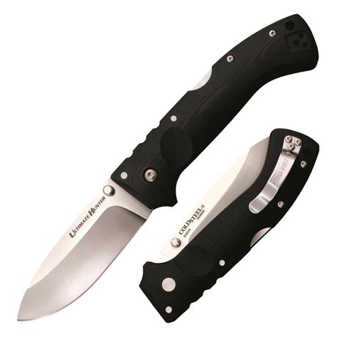 Cold Steel Ultimate Hunter S35vn Black Folding Knife 716168 Folding