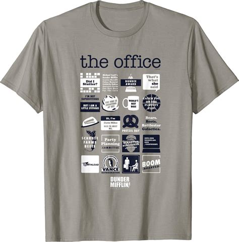 The Office Quote Mash Up Funny T Shirt Official Tee T