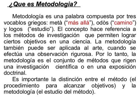 Metodos Metodologia Y Enfoque