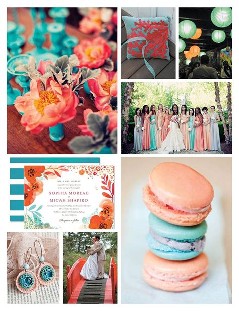 Teal is a mixture of blue and green. 9 best Tiffany Blue/Teal and Coral/Salmon images on ...